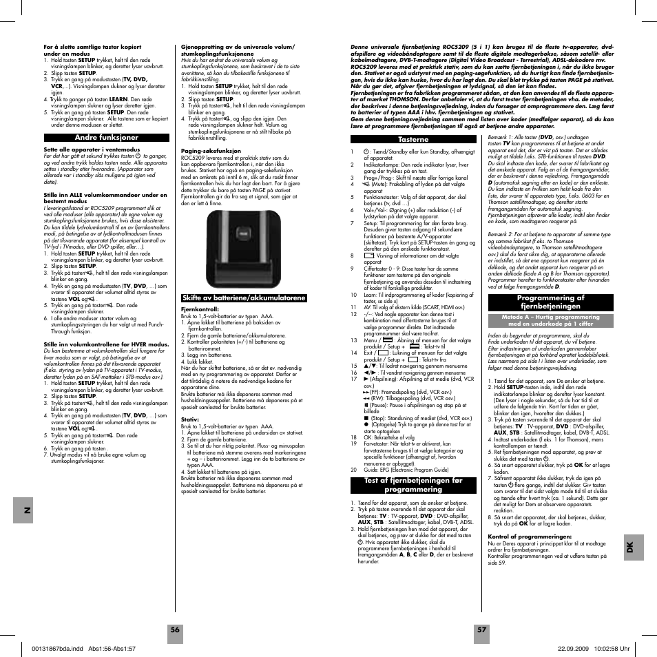 Hama ROC5209 User Manual | Page 30 / 34