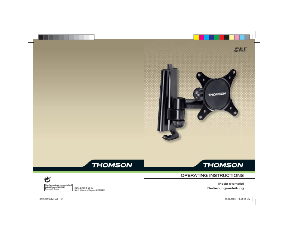 Hama WAB137 User Manual | 29 pages