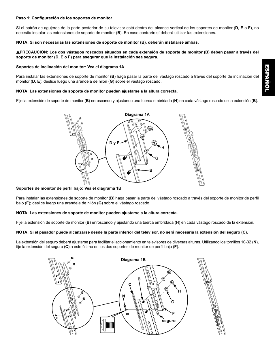 Esp añol | Hama VMPL3 User Manual | Page 15 / 82