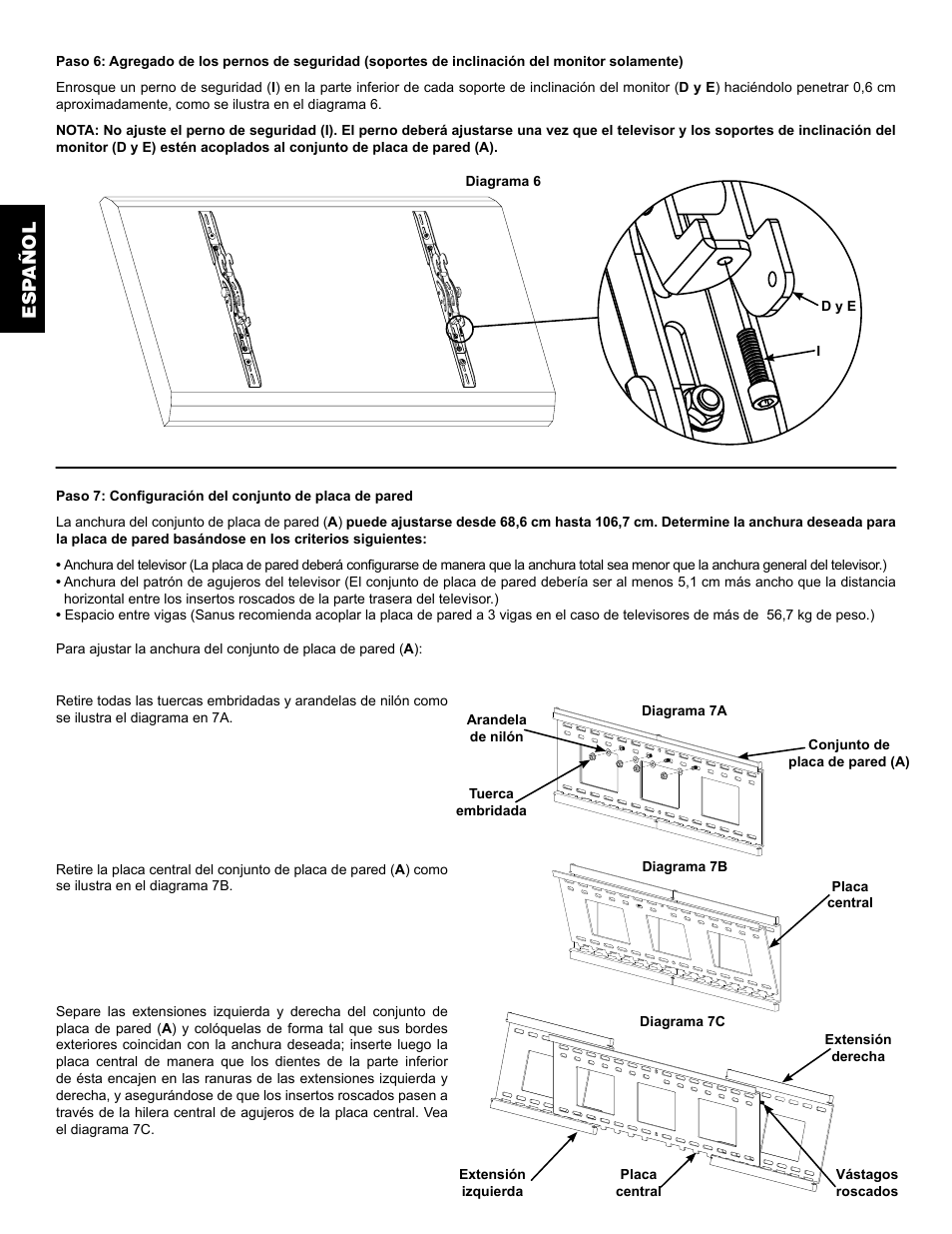 Esp añol | Hama VMPL3 User Manual | Page 20 / 82