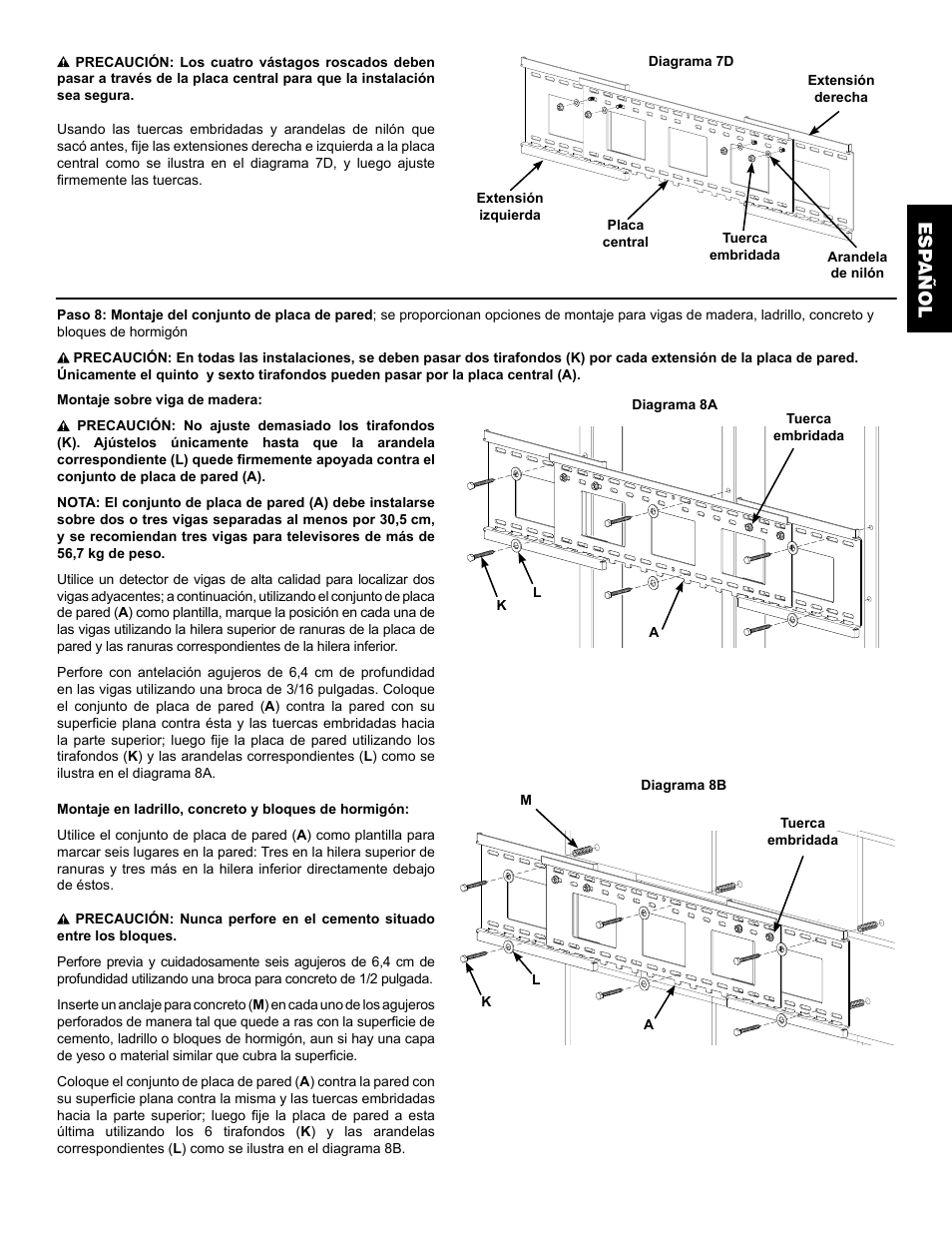 Esp añol | Hama VMPL3 User Manual | Page 21 / 82