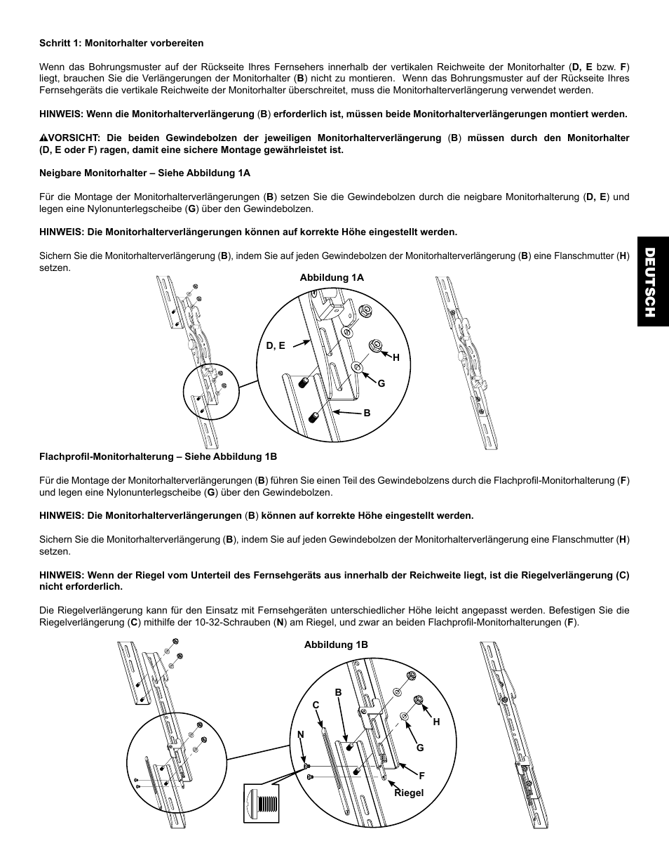 Deutsch | Hama VMPL3 User Manual | Page 25 / 82