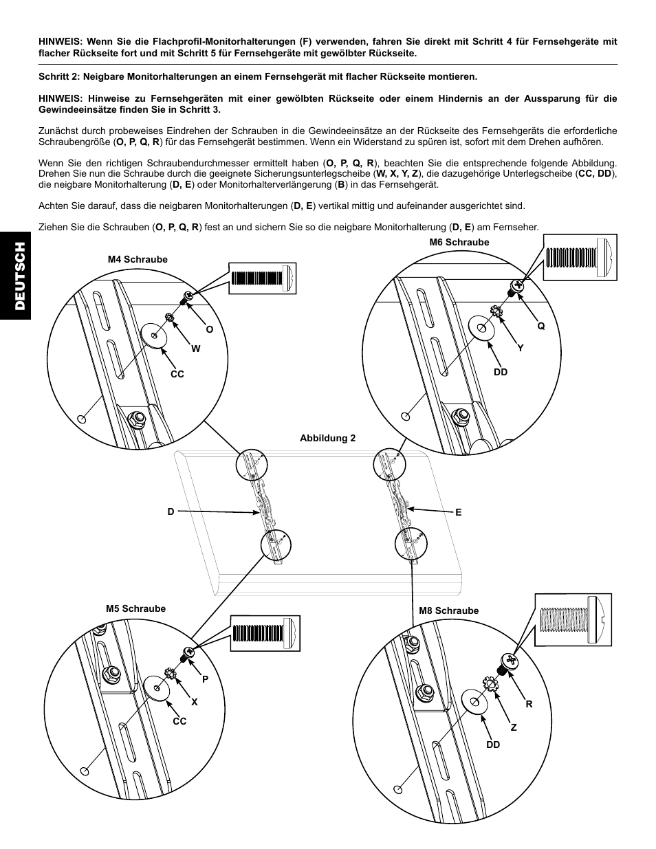 Deutsch | Hama VMPL3 User Manual | Page 26 / 82
