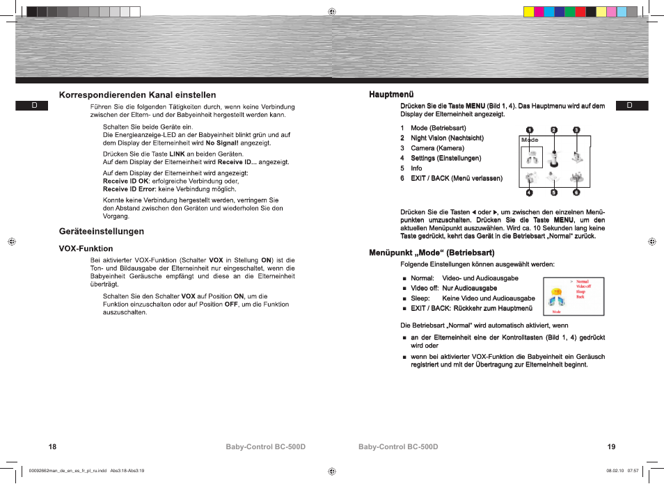 Hama BC-500D User Manual | Page 10 / 85