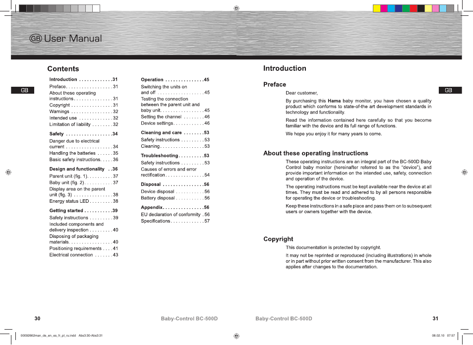 Hama BC-500D User Manual | Page 16 / 85