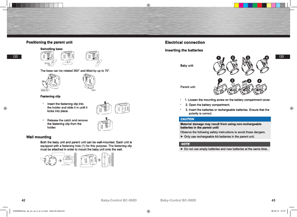 Hama BC-500D User Manual | Page 22 / 85