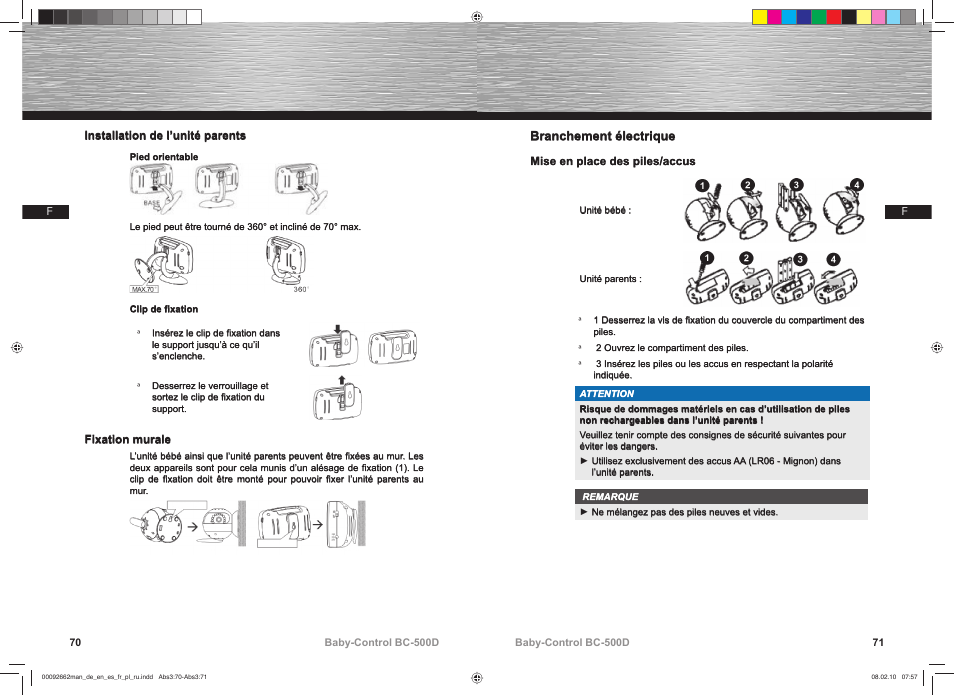 Hama BC-500D User Manual | Page 36 / 85