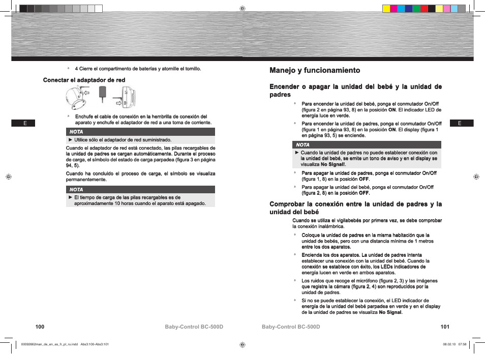 Manejo y funcionamiento | Hama BC-500D User Manual | Page 51 / 85