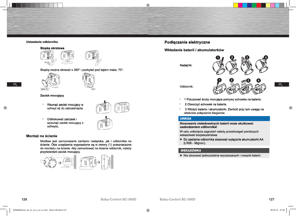 Hama BC-500D User Manual | Page 64 / 85