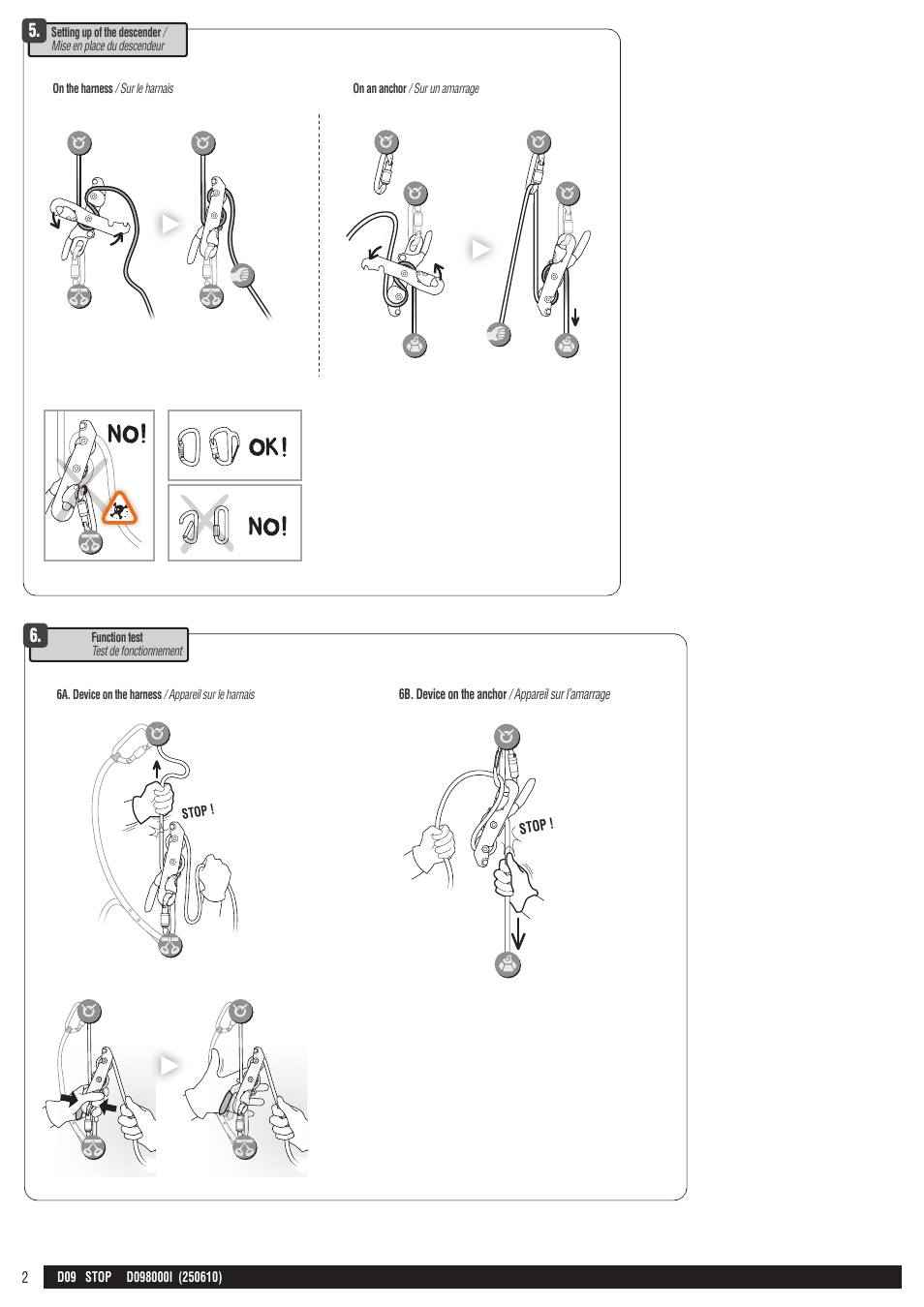 Drawings | Petzl STOP User Manual | Page 2 / 22