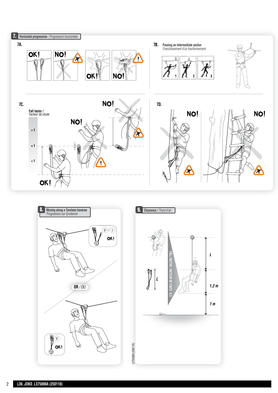 Drawings, Cahier, Miniplan 1 verso | Cahier p. 1 | Petzl JOKO-Y User Manual | Page 2 / 16