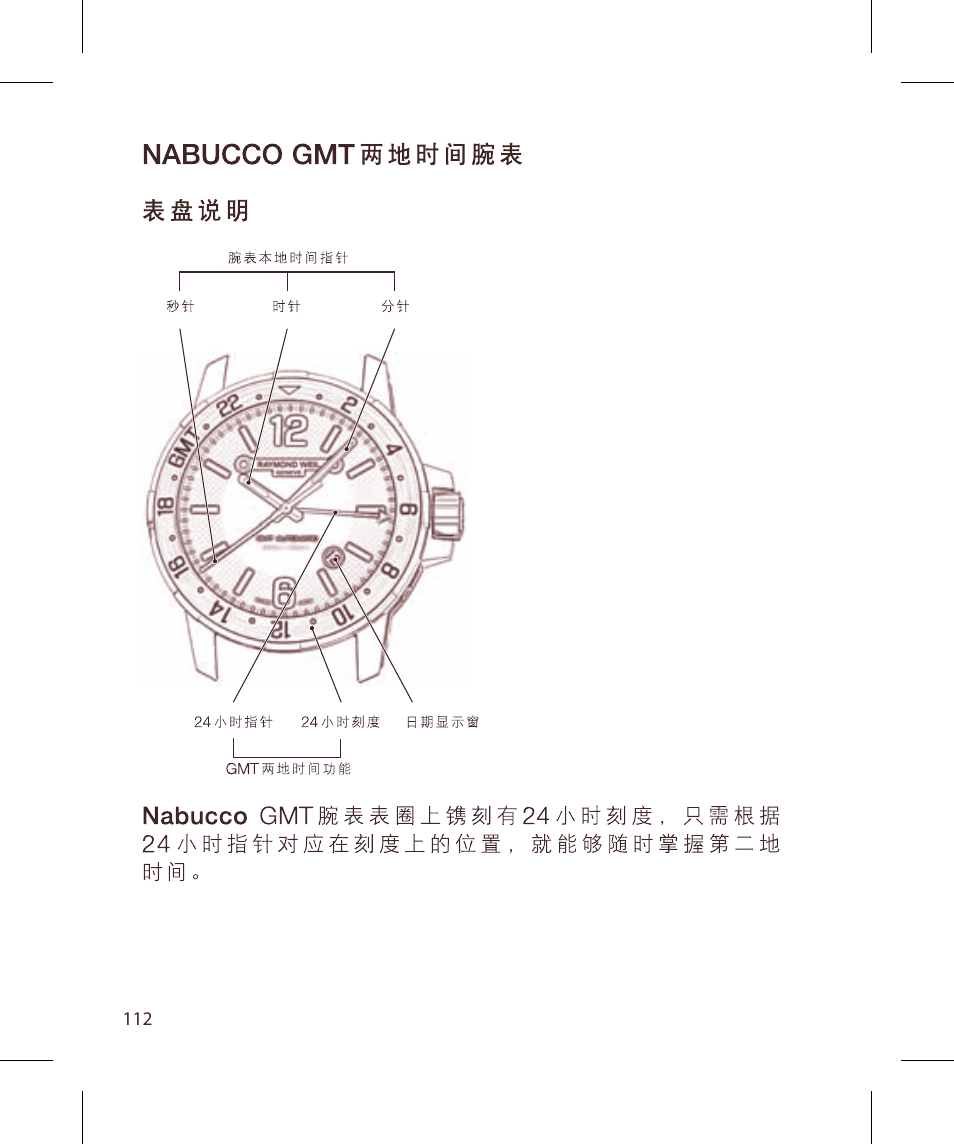 Raymond Weil Nabucco User Manual | Page 112 / 136