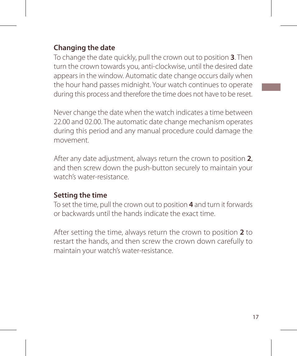 Raymond Weil Nabucco User Manual | Page 17 / 136