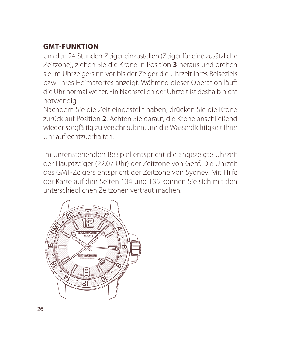 Raymond Weil Nabucco User Manual | Page 26 / 136
