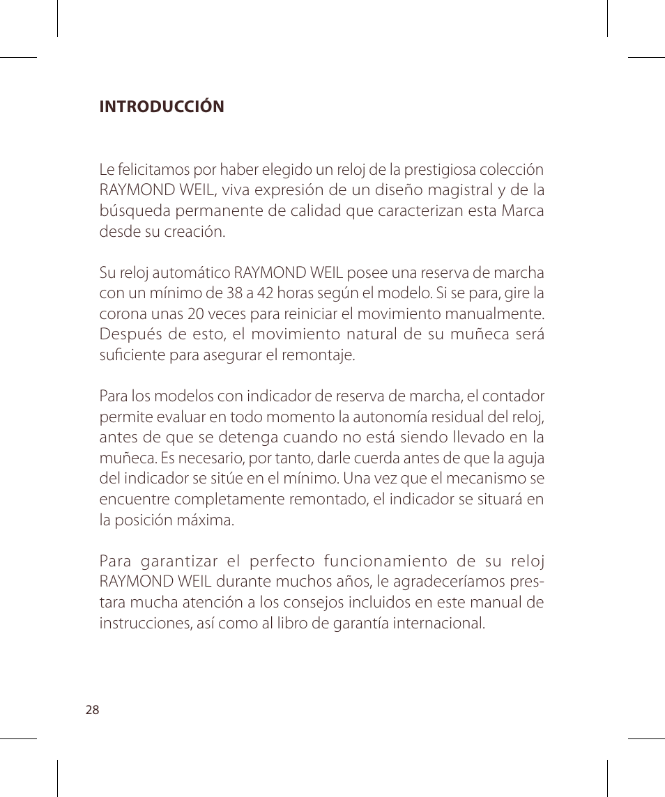 Raymond Weil Nabucco User Manual | Page 28 / 136