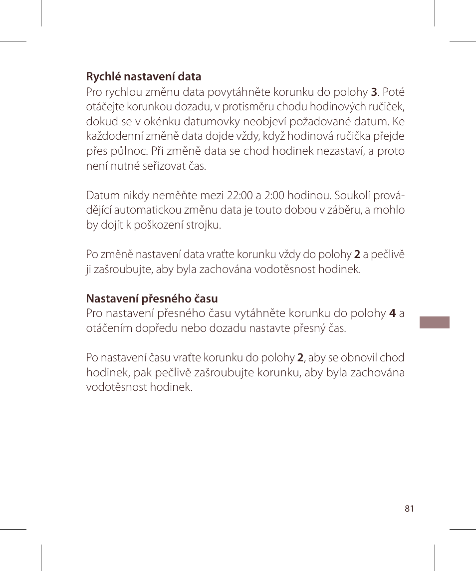 Raymond Weil Nabucco User Manual | Page 81 / 136