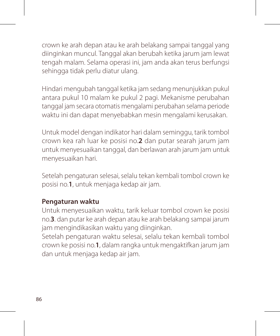 Raymond Weil Nabucco User Manual | Page 86 / 136