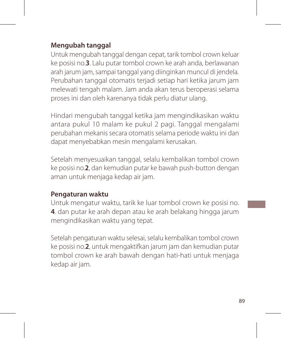 Raymond Weil Nabucco User Manual | Page 89 / 136