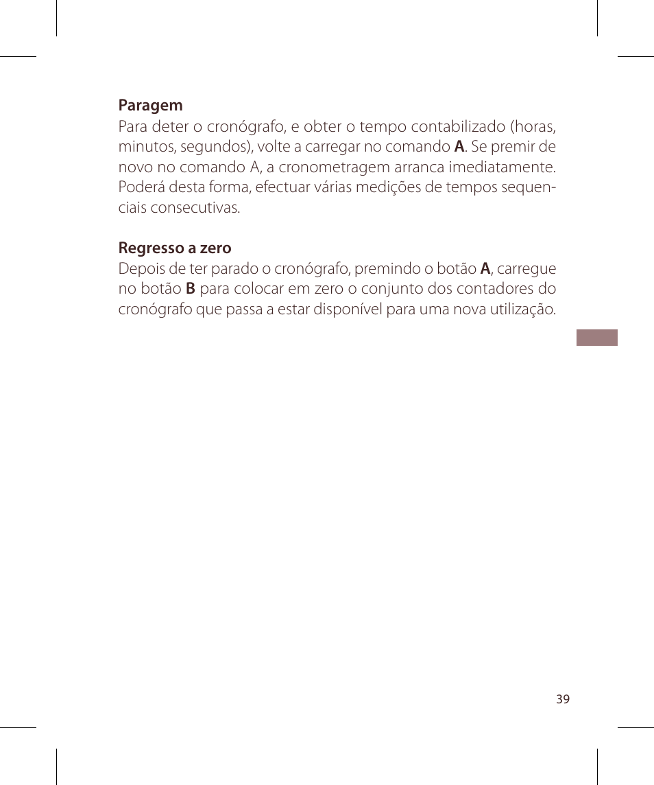 Raymond Weil Хронографы с автоподзаводом User Manual | Page 39 / 100