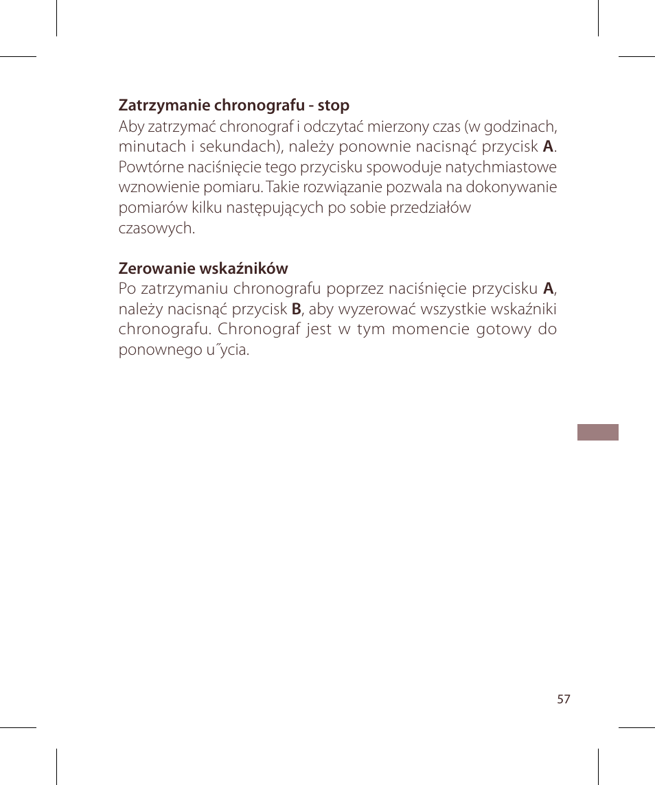 Raymond Weil Хронографы с автоподзаводом User Manual | Page 57 / 100