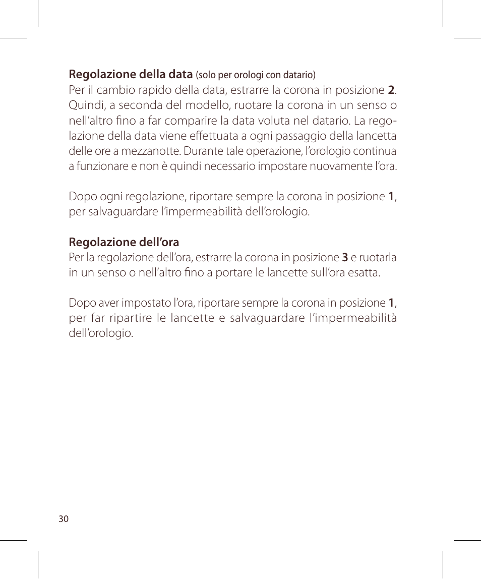 Raymond Weil Кварцевые User Manual | Page 30 / 104