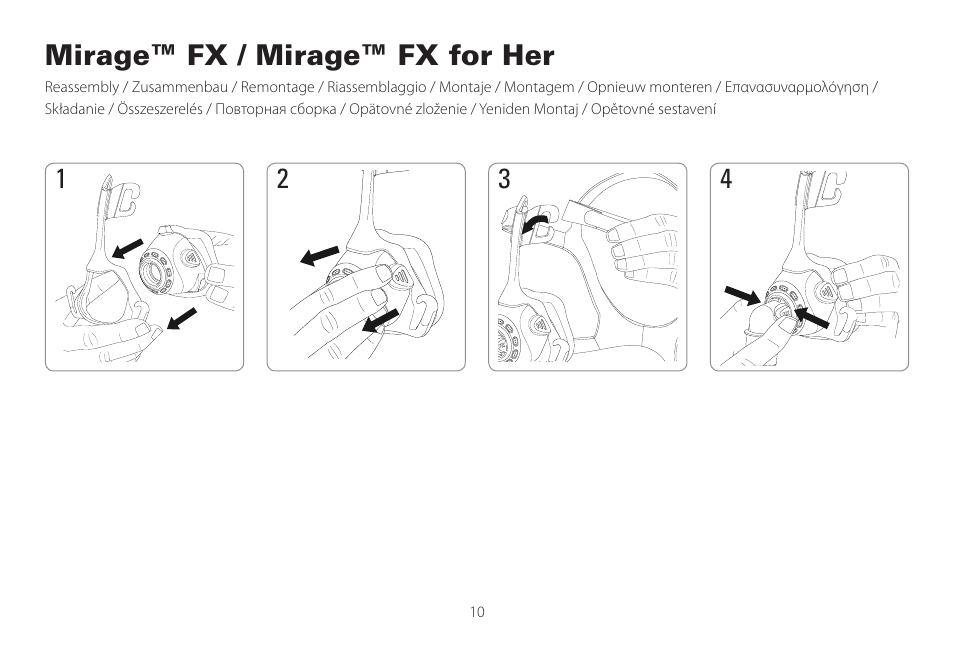 Mirage™ fx / mirage™ fx for her | ResMed Mirage Activa User Manual | Page 10 / 88