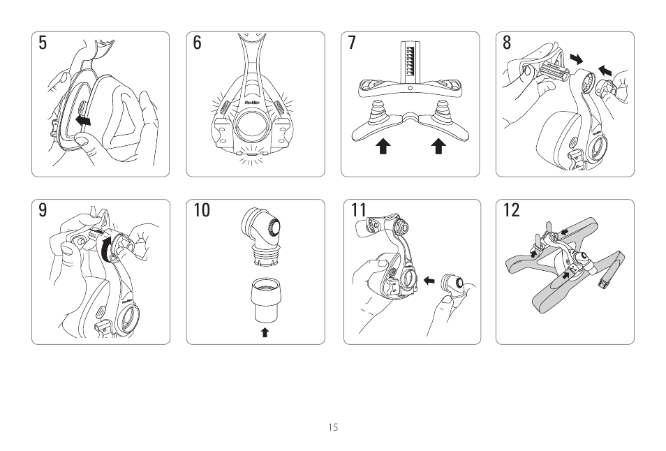 ResMed Mirage Activa User Manual | Page 15 / 88