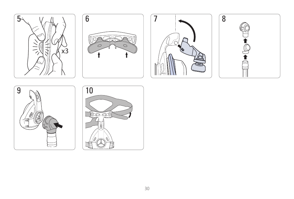 ResMed Mirage Activa User Manual | Page 30 / 88