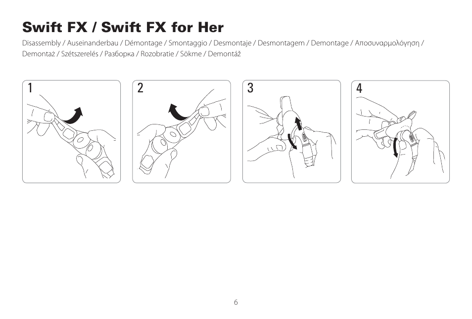 Swift fx / swift fx for her | ResMed Mirage Swift II User Manual | Page 6 / 65