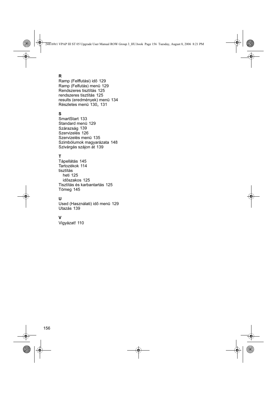 ResMed VPAP III & III ST User Manual | Page 162 / 266