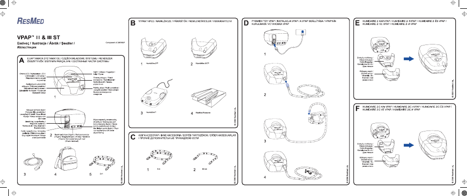 ResMed VPAP III & III ST User Manual | Page 3 / 266