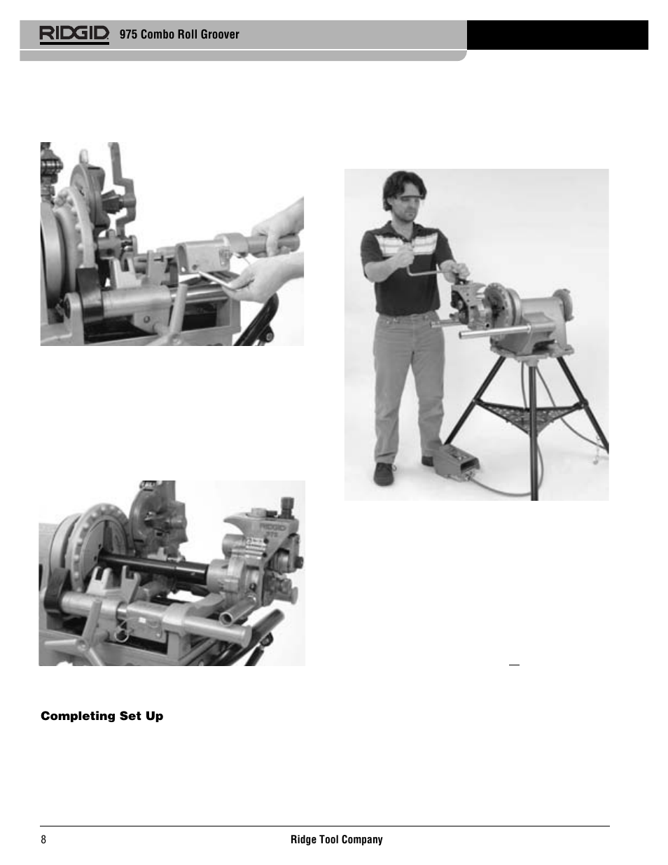 RIDGID Combo Roll Groover User Manual | Page 10 / 490