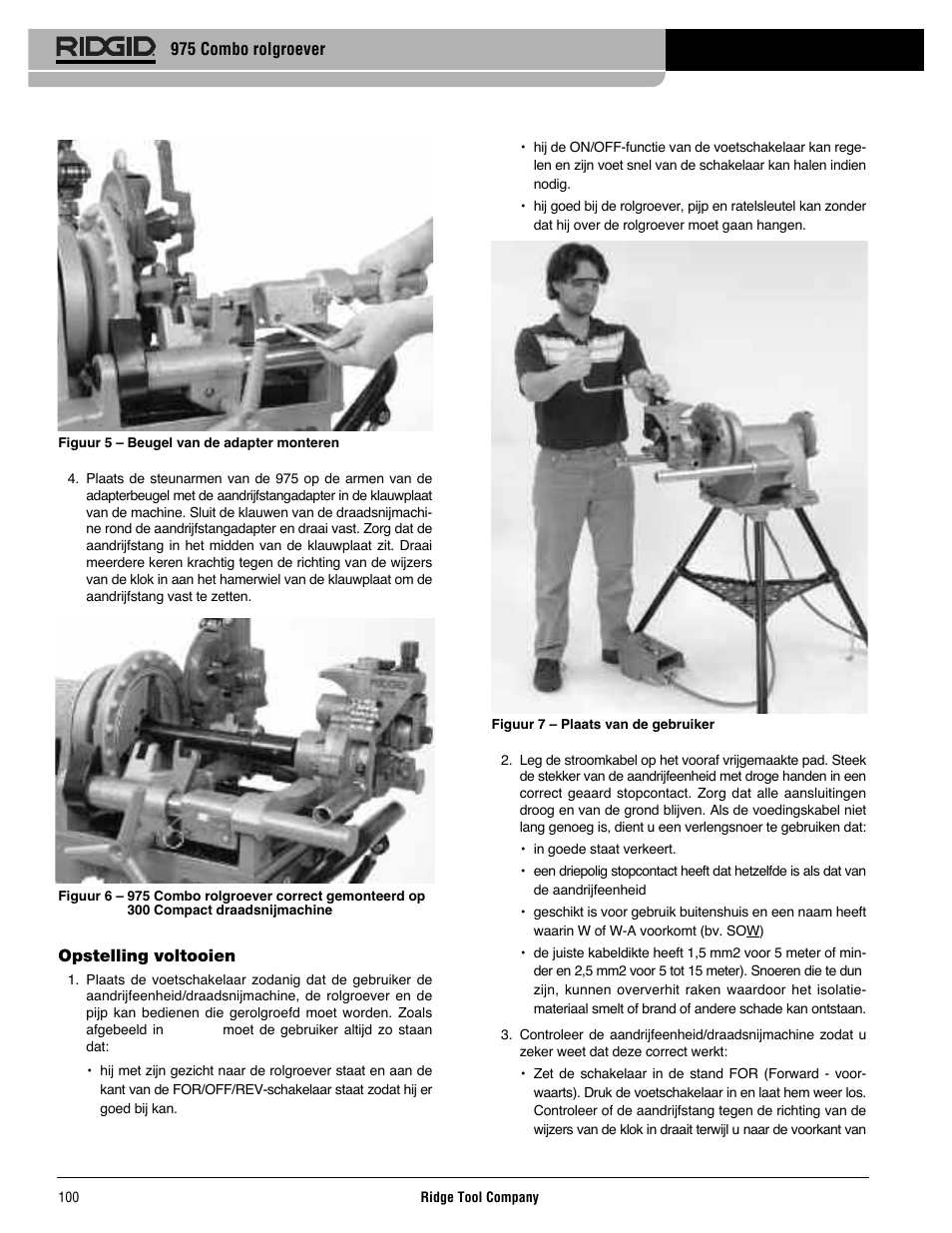 RIDGID Combo Roll Groover User Manual | Page 102 / 490