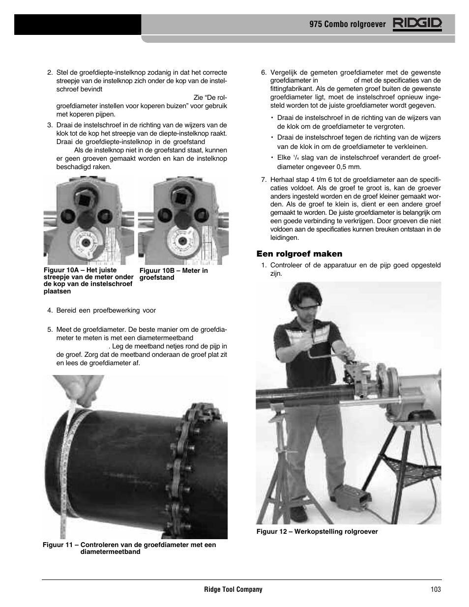 RIDGID Combo Roll Groover User Manual | Page 105 / 490