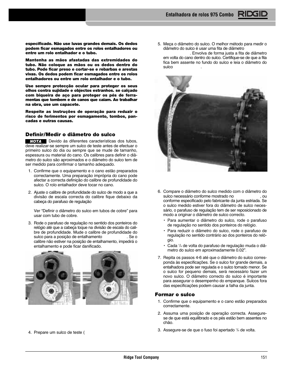 RIDGID Combo Roll Groover User Manual | Page 153 / 490