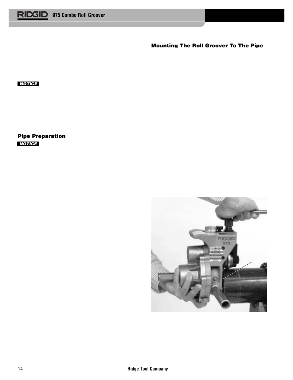 RIDGID Combo Roll Groover User Manual | Page 16 / 490