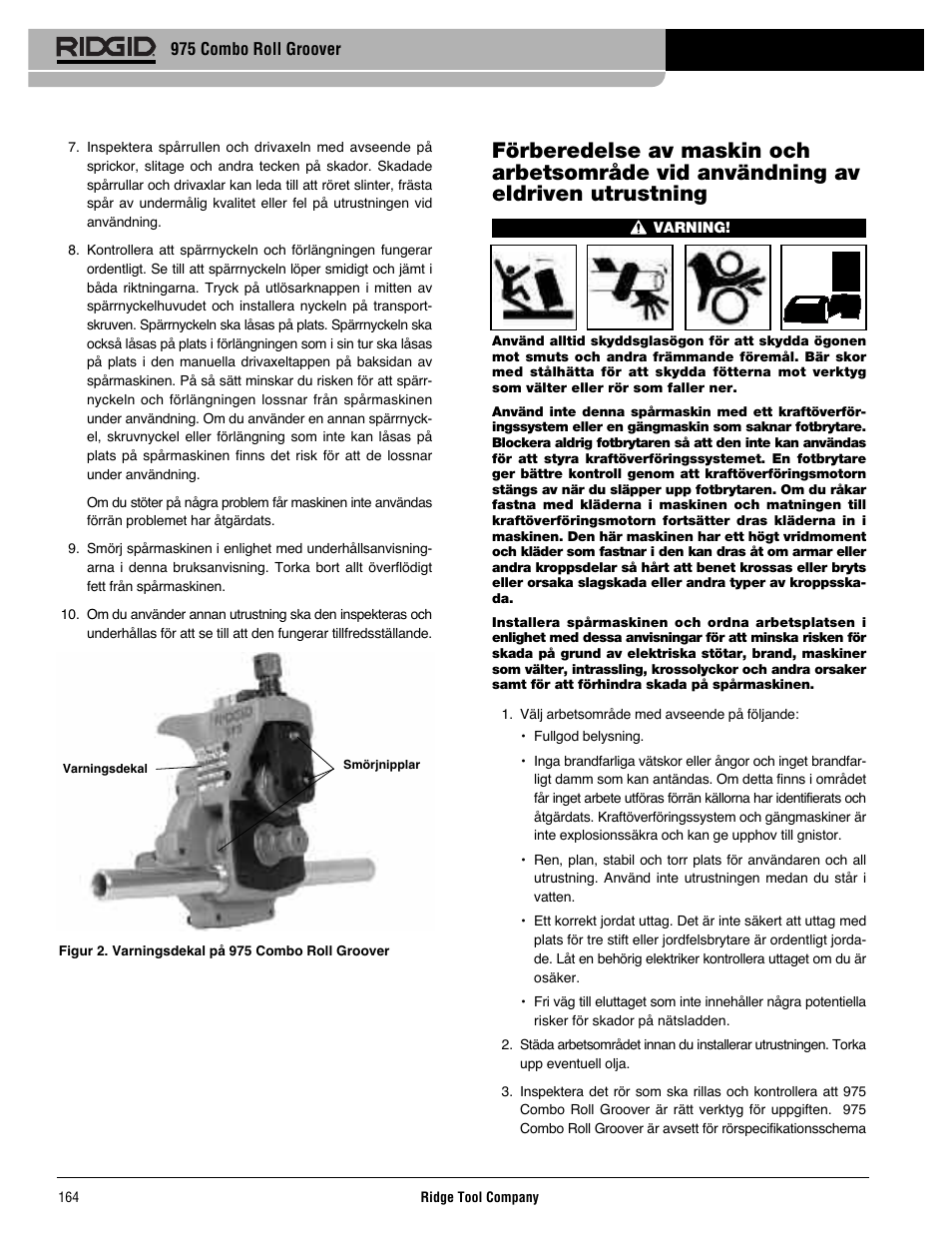 RIDGID Combo Roll Groover User Manual | Page 166 / 490