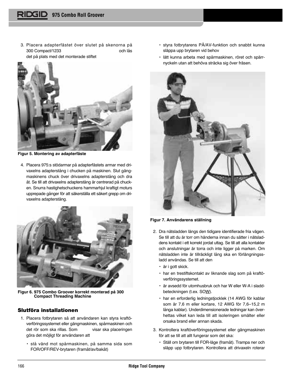 RIDGID Combo Roll Groover User Manual | Page 168 / 490
