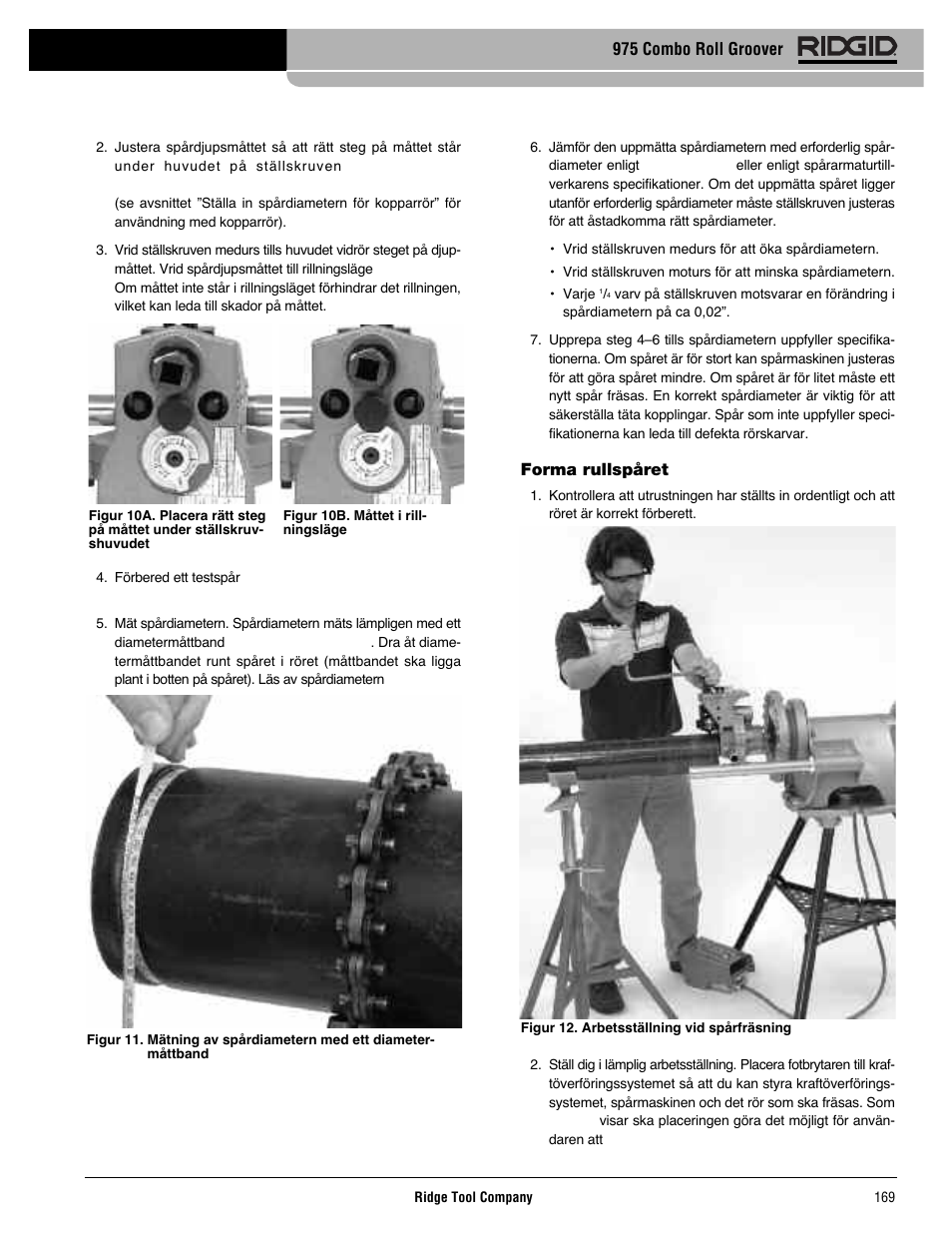 RIDGID Combo Roll Groover User Manual | Page 171 / 490