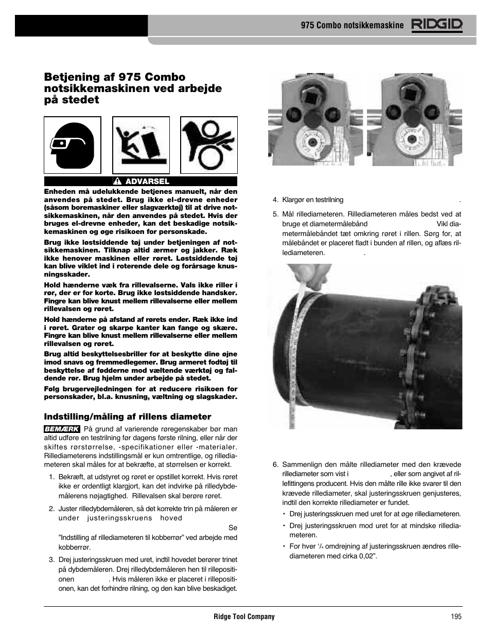 RIDGID Combo Roll Groover User Manual | Page 197 / 490