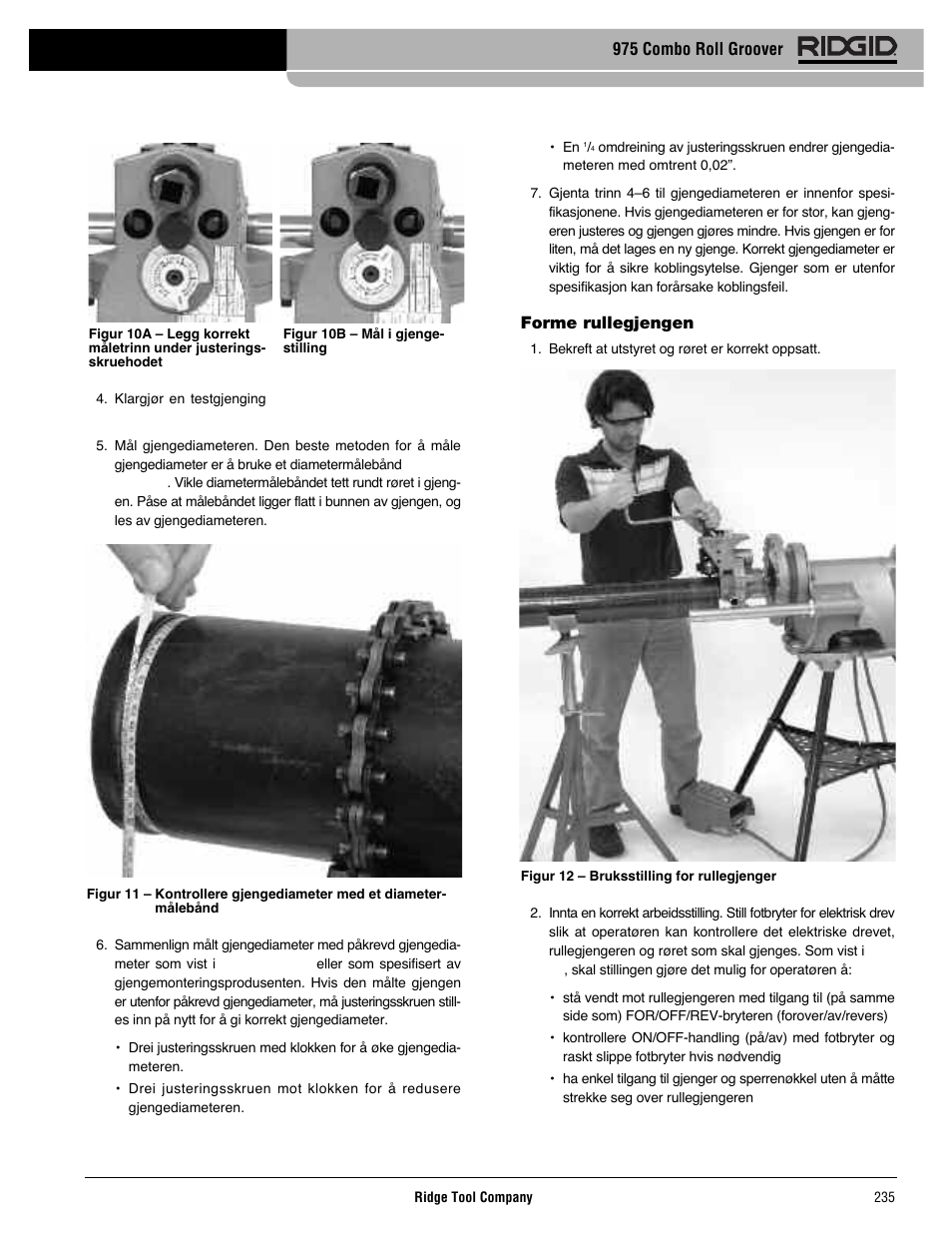 RIDGID Combo Roll Groover User Manual | Page 237 / 490
