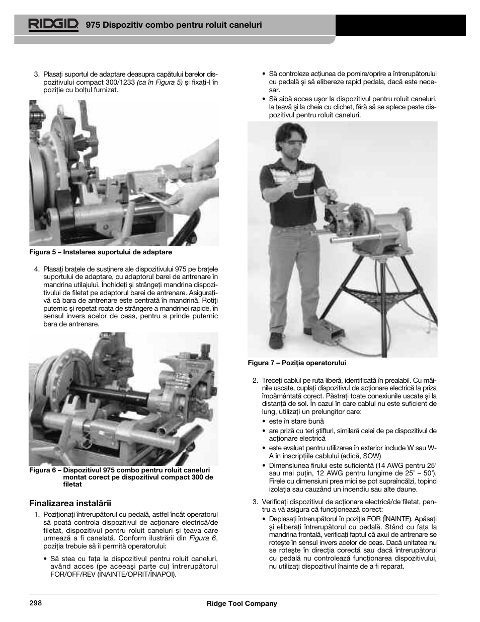 RIDGID Combo Roll Groover User Manual | Page 300 / 490