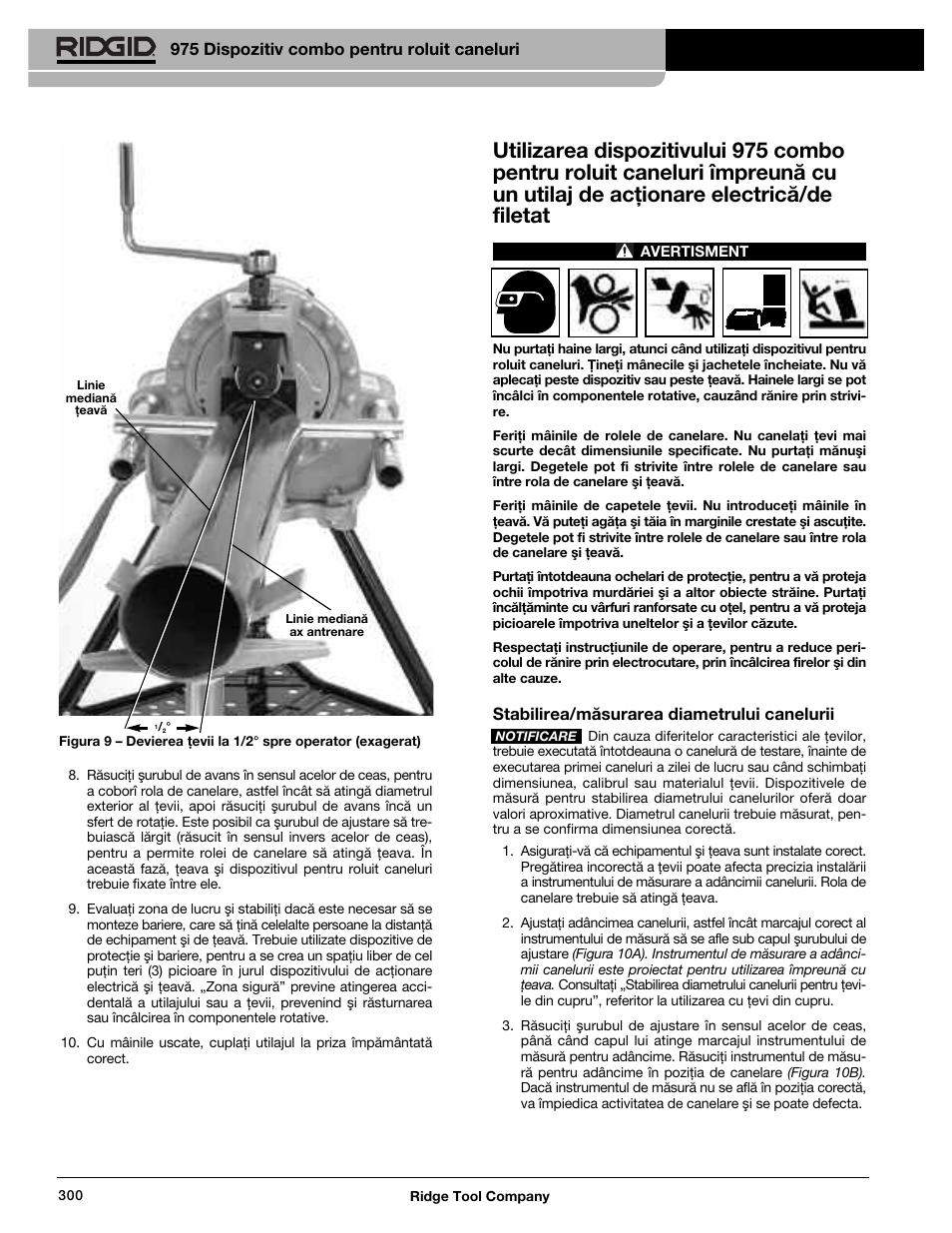 RIDGID Combo Roll Groover User Manual | Page 302 / 490