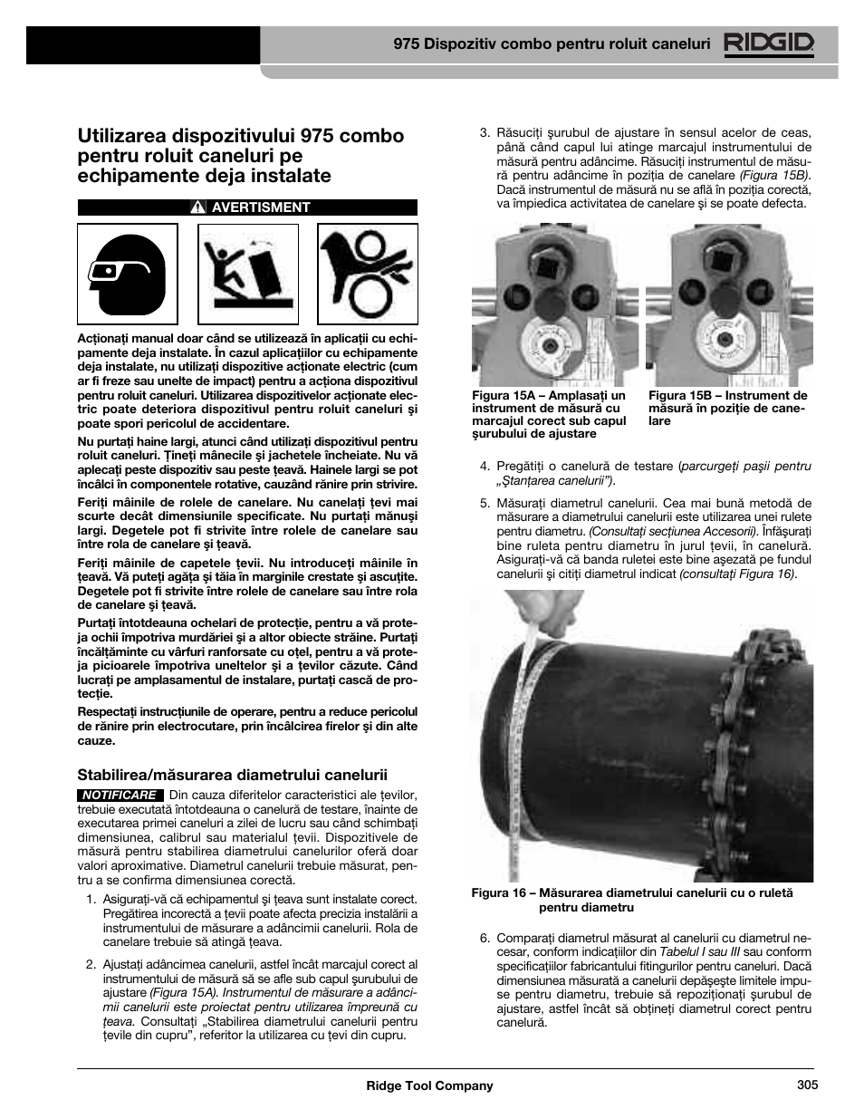 RIDGID Combo Roll Groover User Manual | Page 307 / 490