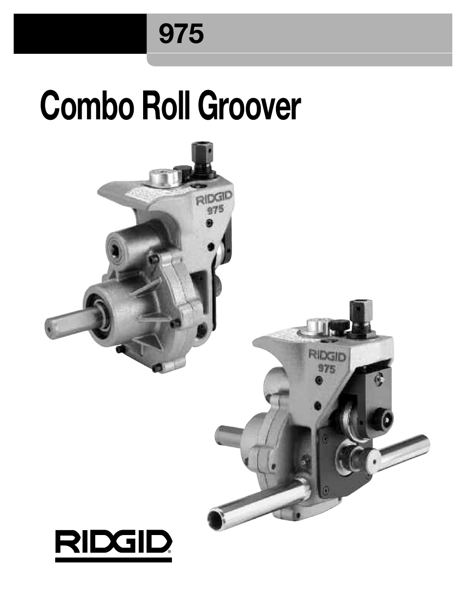 Combo roll groover | RIDGID Combo Roll Groover User Manual | Page 314 / 490