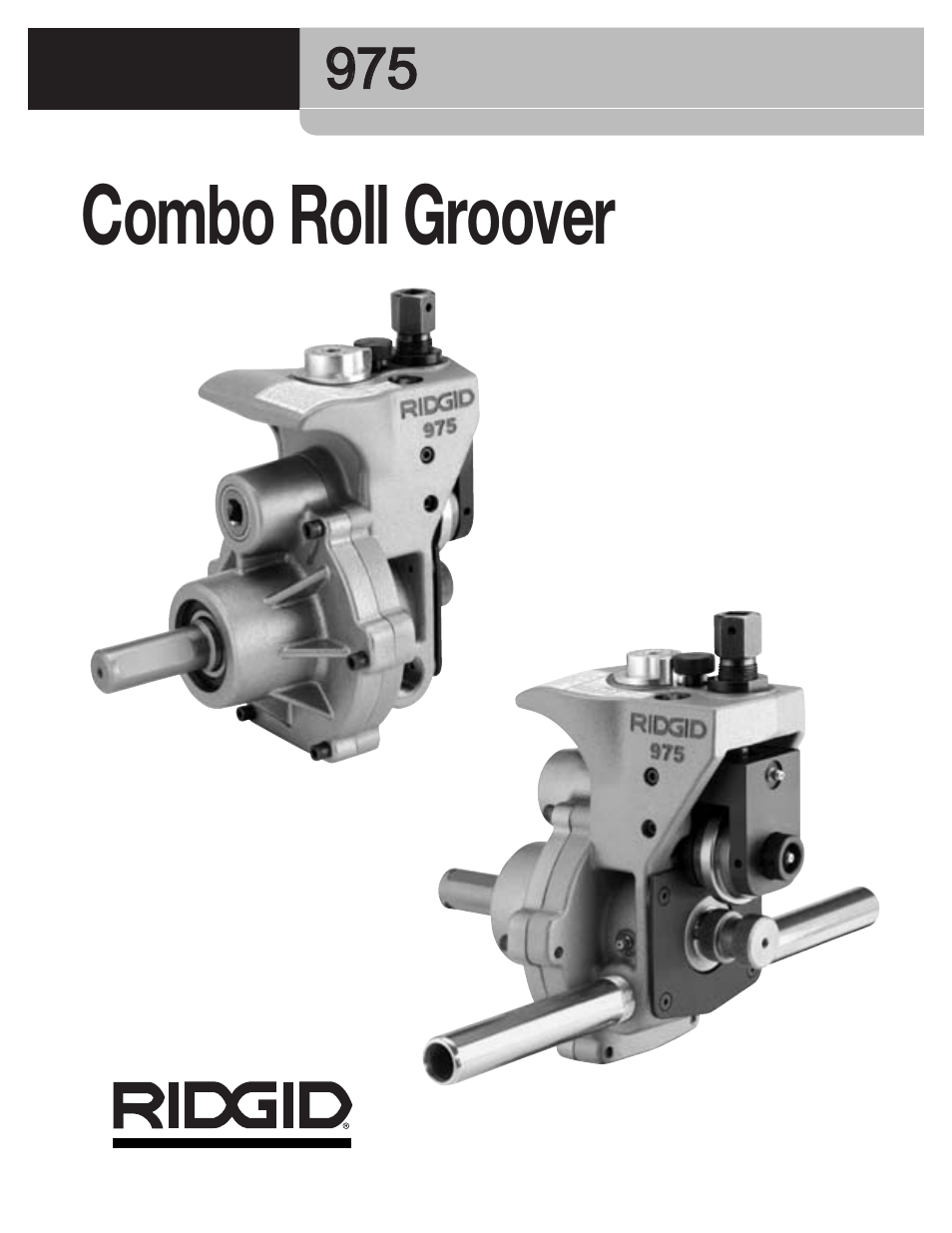 Combo roll groover | RIDGID Combo Roll Groover User Manual | Page 358 / 490