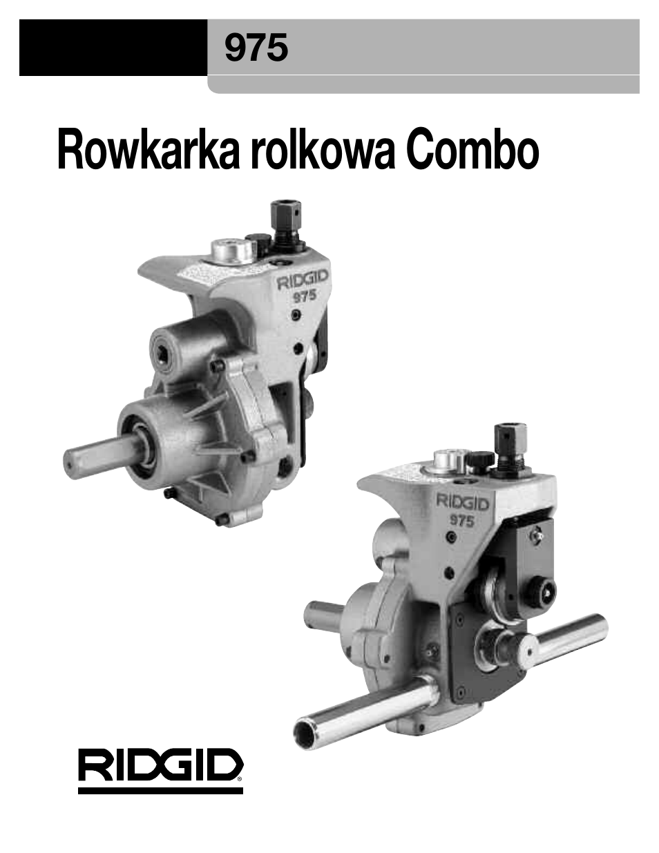 Rowkarka rolkowa combo | RIDGID Combo Roll Groover User Manual | Page 380 / 490