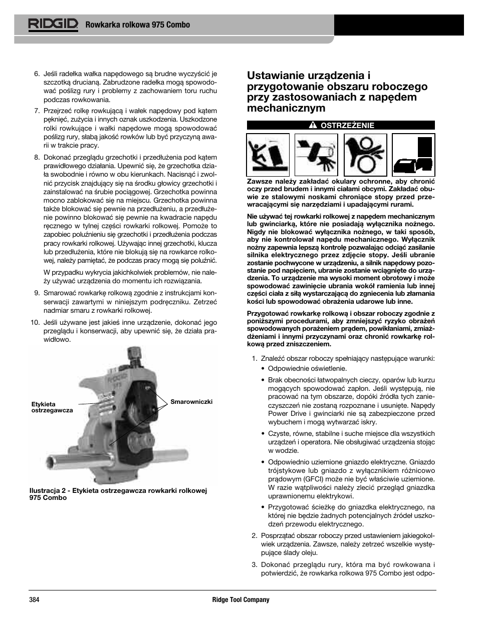 RIDGID Combo Roll Groover User Manual | Page 386 / 490