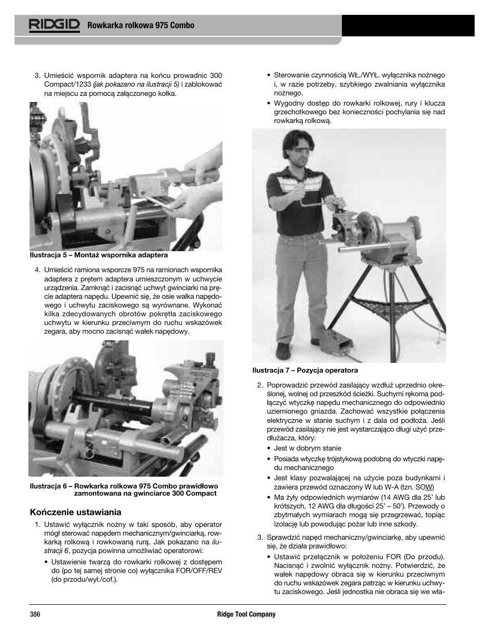 RIDGID Combo Roll Groover User Manual | Page 388 / 490