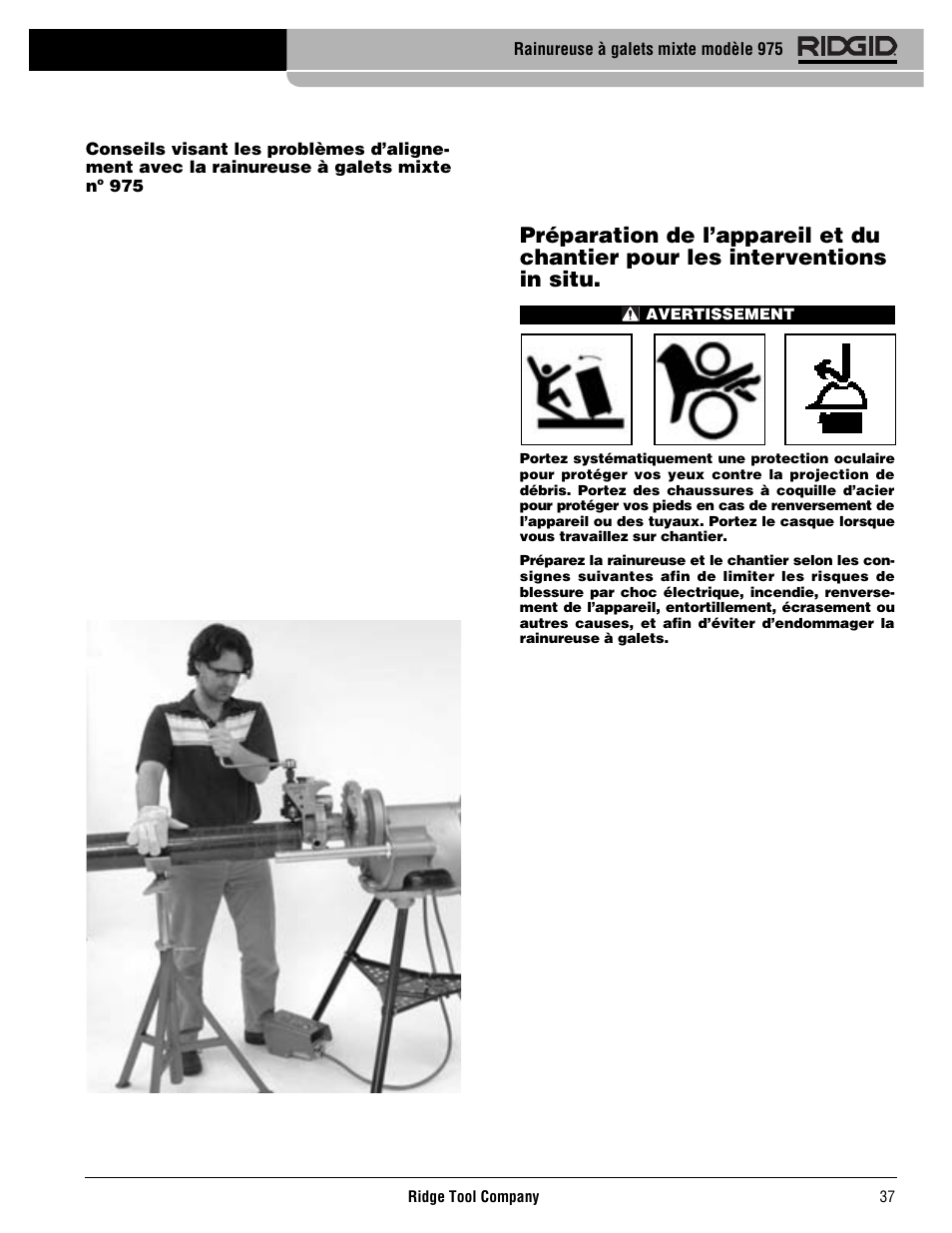 RIDGID Combo Roll Groover User Manual | Page 39 / 490